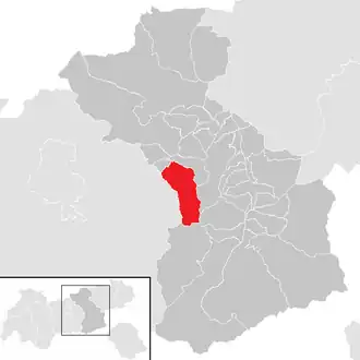 Location in the district