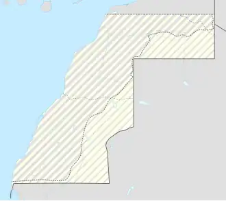 La Güera is located in Western Sahara