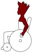 Able to move area of a CP7/CP8 classified skier