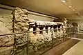 Remains of the heating system in a Roman house in Vienna