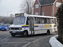 Wightbus Mercedes-Benz 811 with UVG Citi-Star bodywork in 2011