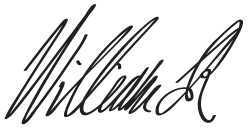 William III and II's signature