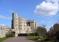 Windsor Castle, from  1350