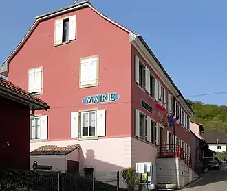 The town hall of Wittersdorf