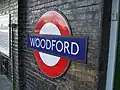 Roundel on third (bay) platform