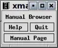 A graphical user interface.