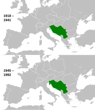 Yugoslavia during Interwar period and the Cold War