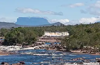 Yuruaní River and   Yuruaní-tepui
