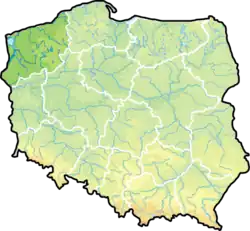 Location within Poland