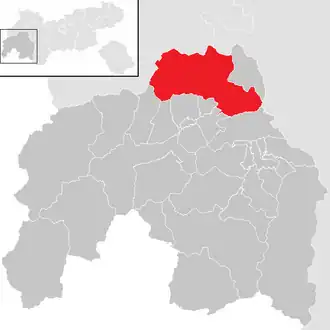 Location in the district