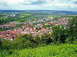 General view of the town