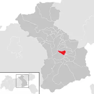 Location in the district