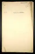 British Army military intelligence file for John McNeill